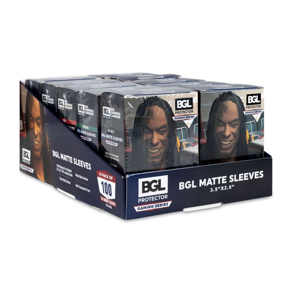 BGL Black Matte Sleeves (120/10/10)